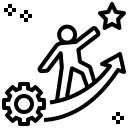 Stress-Free Website Development Process Icon