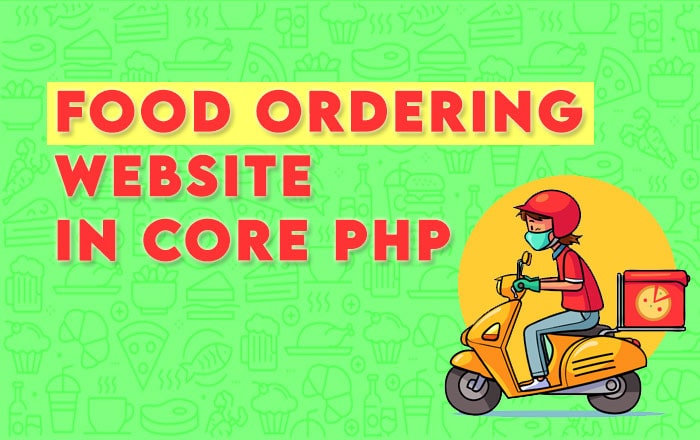  Food Ordering Website in PHP