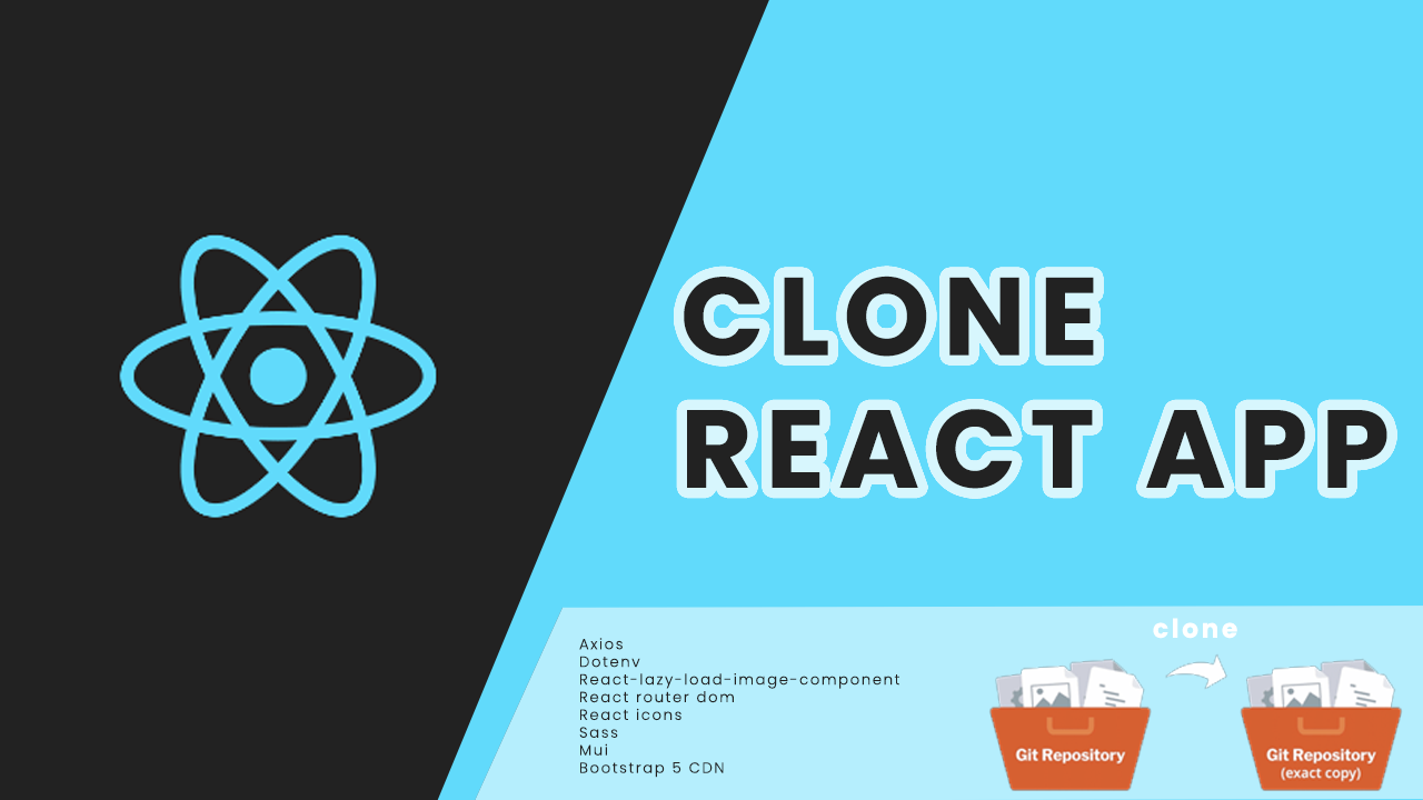 React Clone | React Starter Template